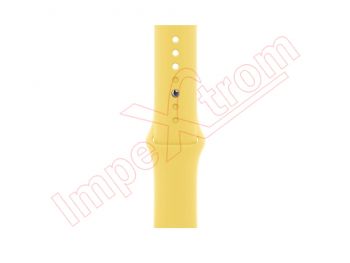 Yellow (lemon zest) silicone band for smartwatch Apple Watch Series 7/8 de 41mm